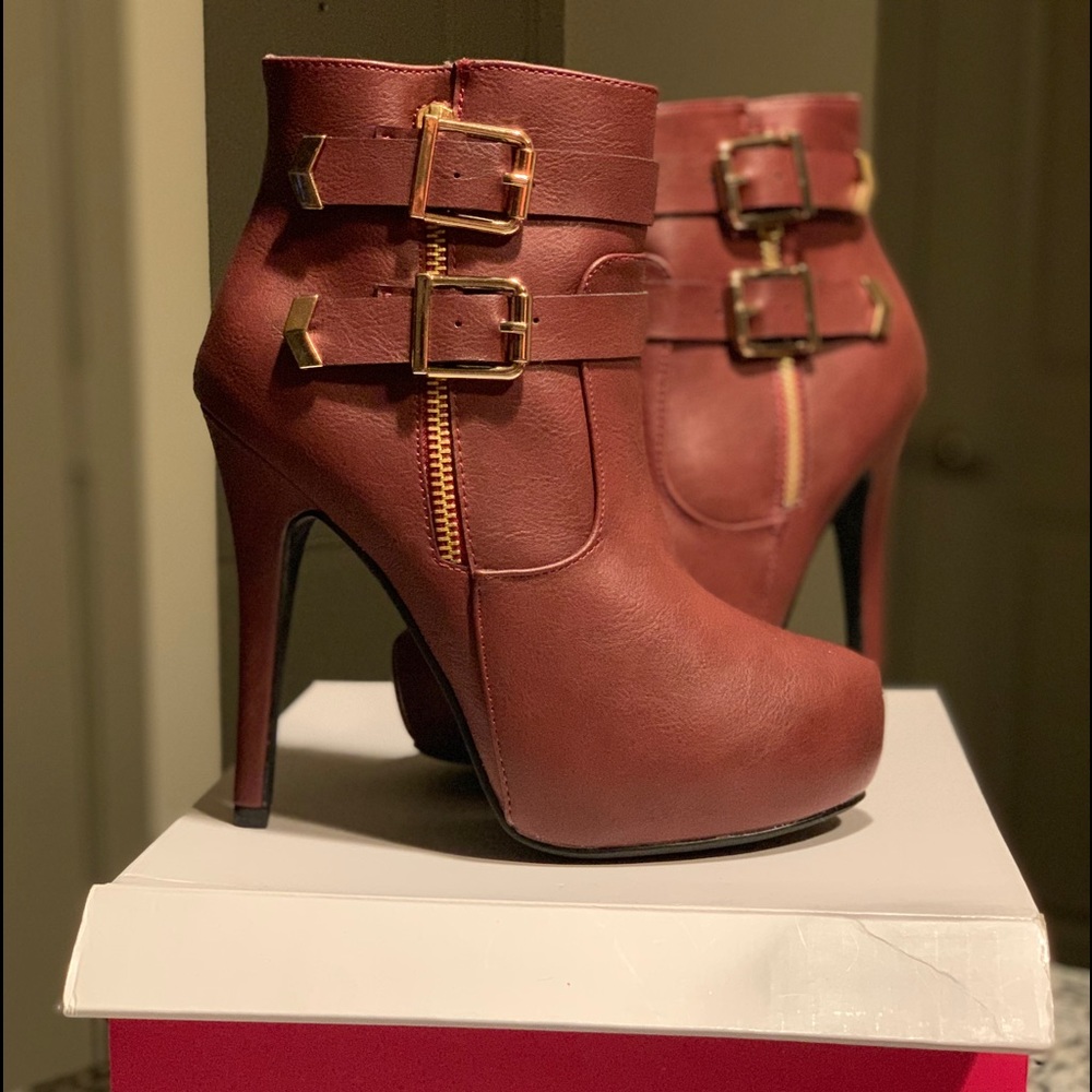 Brown boots